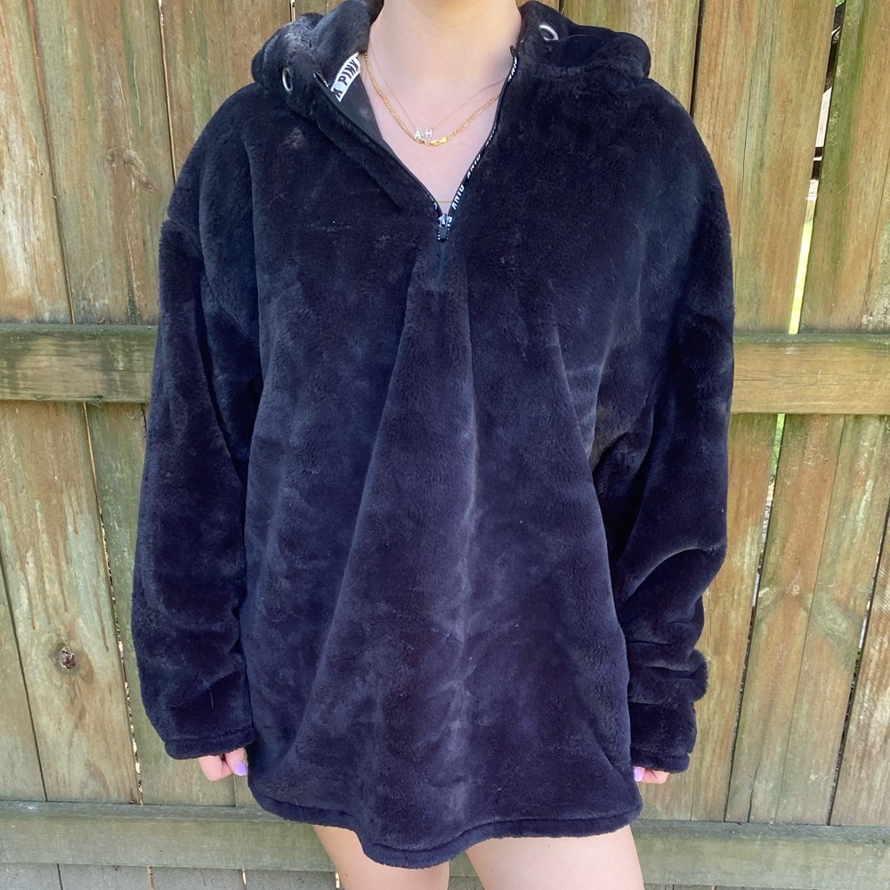 Victoria Secret PINK Fur Hoodie
